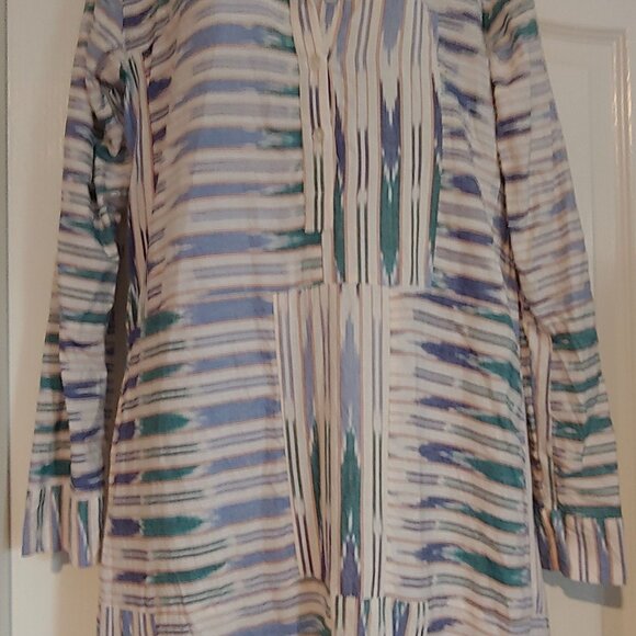 V. DE. Vinster Ethnic Chic Unique Nomad Signature Pattern Earthly Resort L Multi - Picture 4 of 10